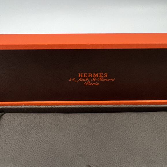 Hermes Chaine d'Ancre Bracelet Empty Box Case Jewelry 9.25in X 2.25 X 1.25 - Picture 5 of 5